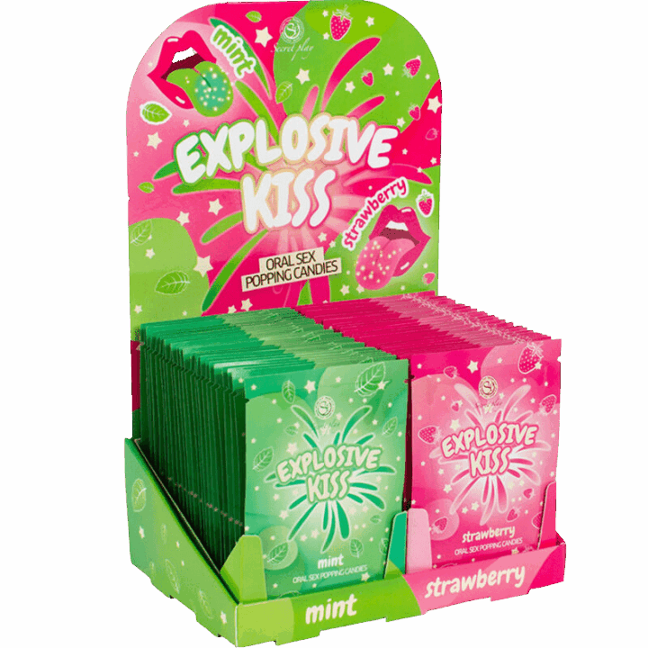 SECRET PLAY - EXIBIÇÃO DE DOCES EXPLOSIVOS (48 UNIDADES)