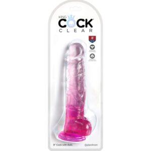 KING-COCK-KING-COCK-CLEAR-REALISTIC-PENIS-WITH-BALLS-16.5-CM-PINK-1