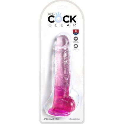 KING-COCK-KING-COCK-CLEAR-REALISTIC-PENIS-WITH-BALLS-16.5-CM-PINK-1