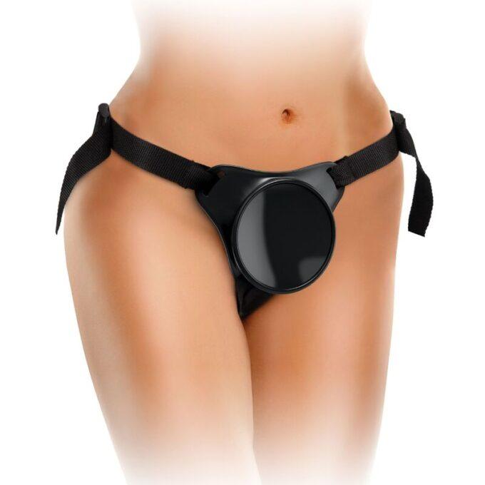 King Cock - Elite Adjustable Harness With Dildo 15.2 Cm For Beginners