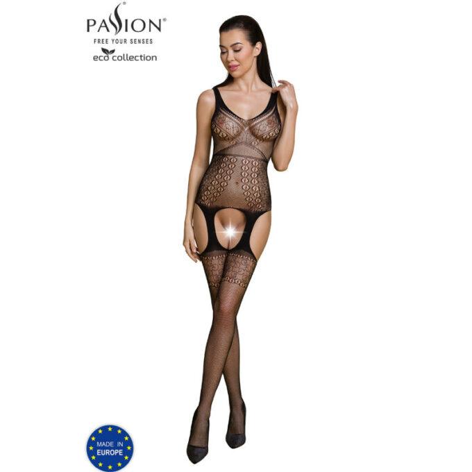 Passion - Eco Collection Bodystocking Eco Bs010 Black