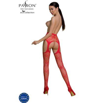 PASSION-WOMAN-GARTER-STOCK-PASSION-ECO-COLLECTION-BODYSTOCKING-ECO-S001-RED-1