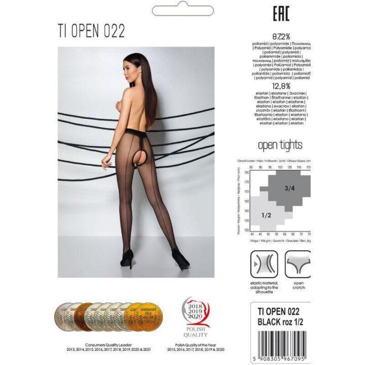 PASSION - TIOPEN 022 PRETO CALAS 3/4 20 DEN