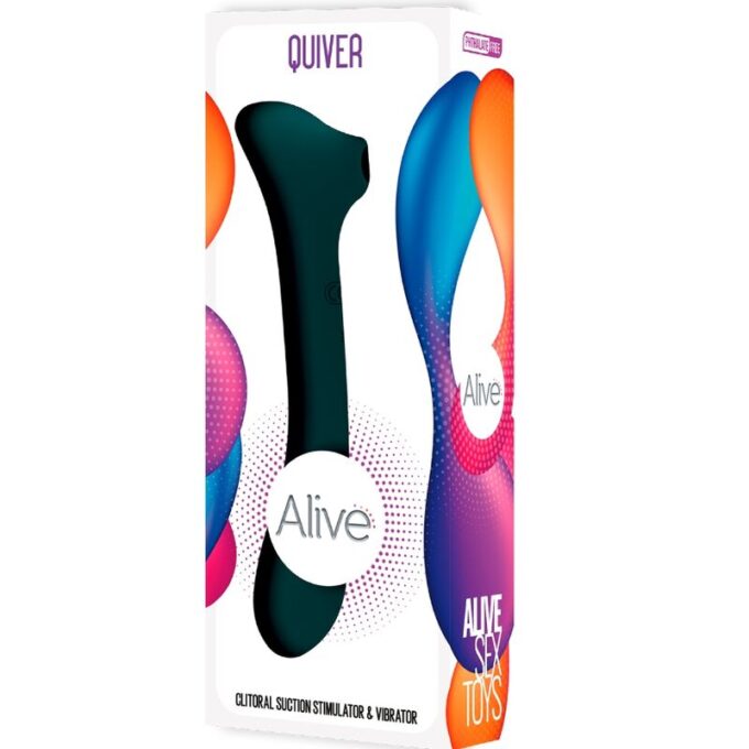 Alive - Quiver Sucker & Vibrator Green