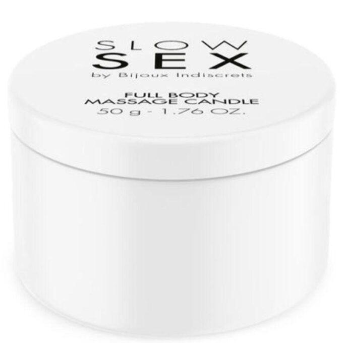 BIJOUX - SLOW SEX VELA DE MASSAGEM CORPORAL 50 G