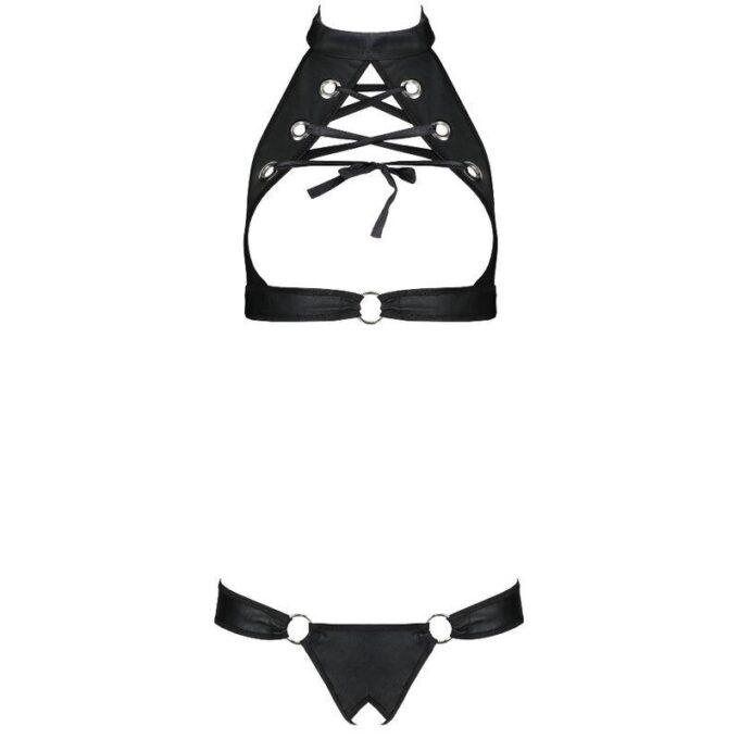 PASSION - CONJUNTO DE COURO ECOLÓGICO MALWIA L/XL