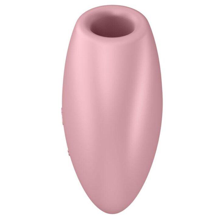 SATISFYER - CUTIE HEART ESTIMULADOR DE PULSO E VIBRADOR ROSA