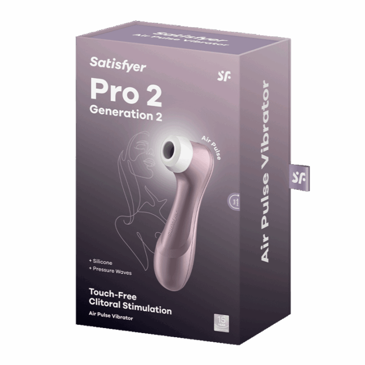 SATISFYER - ESTIMULADOR DE PULSO DE AR PRO 2 VIOLETA