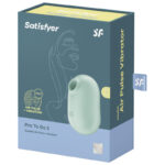 Satisfyer - Pro To Go 2 Double Air Pulse Stimulator & Vibrator Green