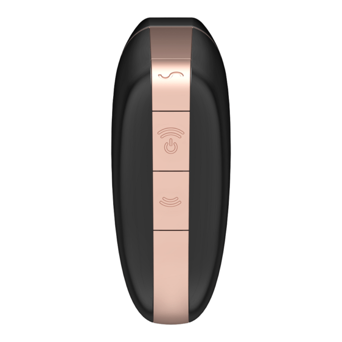 Satisfyer - Love Triangle Air Pulse Stimulator & Vibrator Black