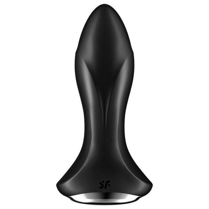 SATISFYER - ROTATOR PLUG 1+ APLICATIVO VIBRANTE PLUG PRETO