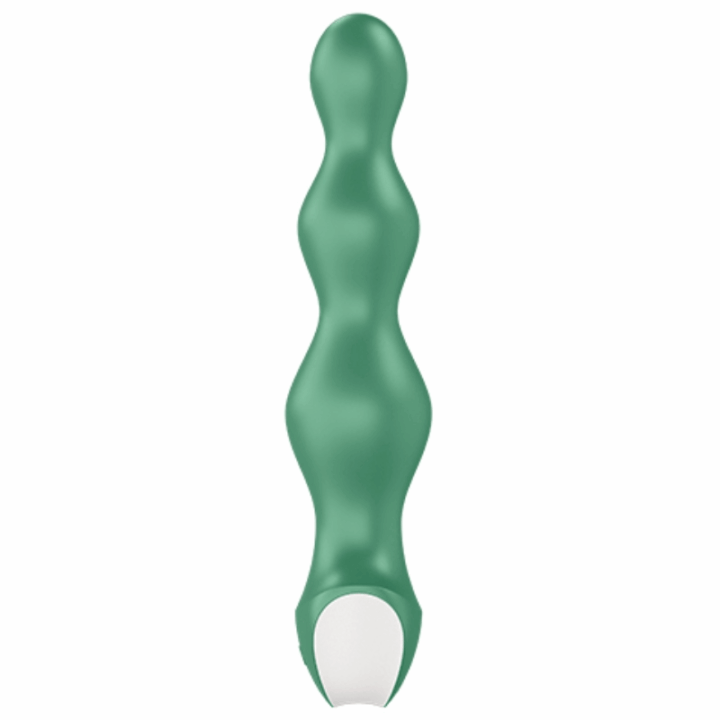 SATISFYER - VIBRADOR LOLLI PLUG 2 PLUG VERDE
