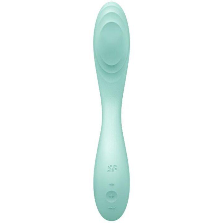 SATISFYER - VIBRADOR RRROLLING PLEASURE GSPOT VERDE