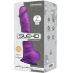 Silexd - Model 1 Realistic Penis Premium Silexpan Silicone Violet 17.5 Cm