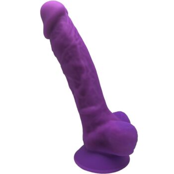 Silexd - Model 1 Realistic Penis Premium Silexpan Silicone Violet 17.5 Cm