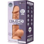 Silexd - Model 1 Realistic Penis Vibrator Silicone Premium Silexpan 21.5 Cm