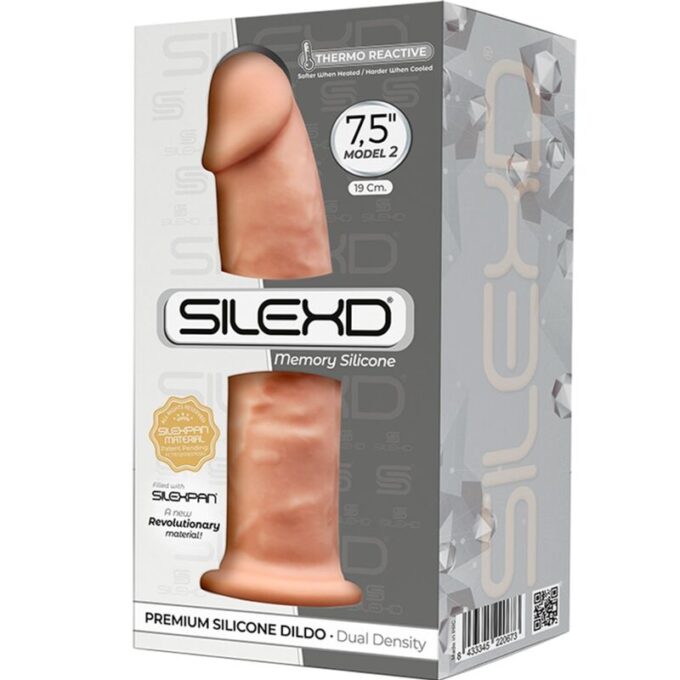 Silexd - Model 2 Realistic Penis Premium Silexpan Silicone 19 Cm