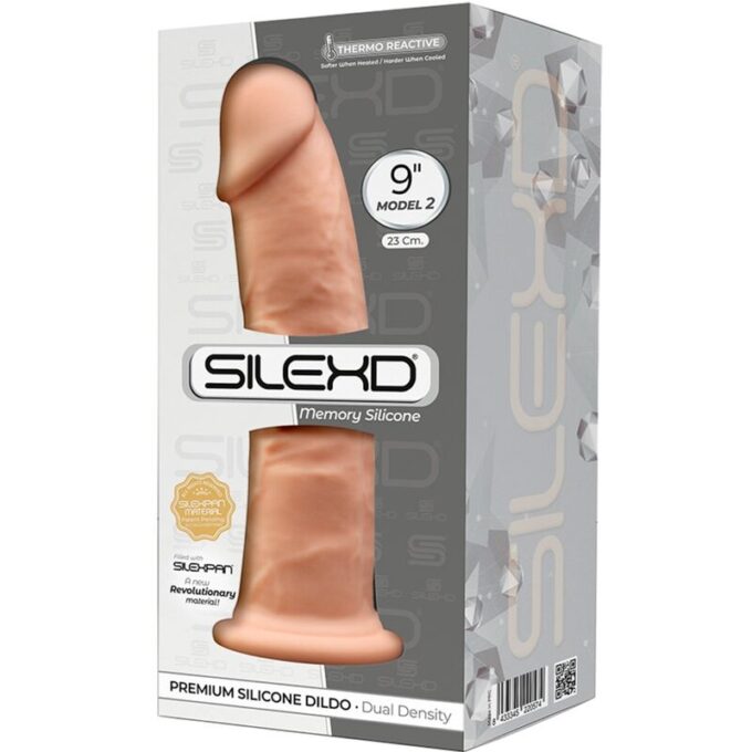 Silexd - Model 2 Realistic Penis Premium Silexpan Silicone 23 Cm