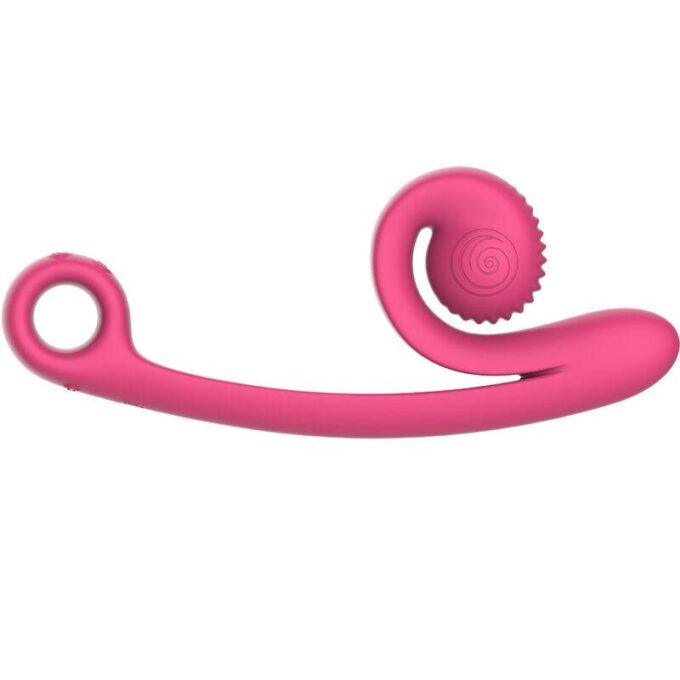 SNAIL VIBE - VIBRADOR CURVO ROSA