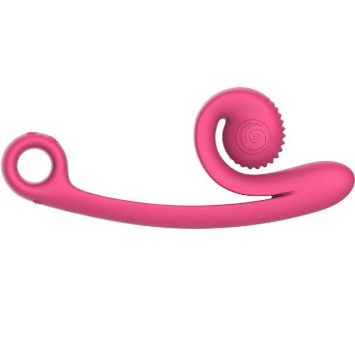 SNAIL VIBE - VIBRADOR CURVO ROSA