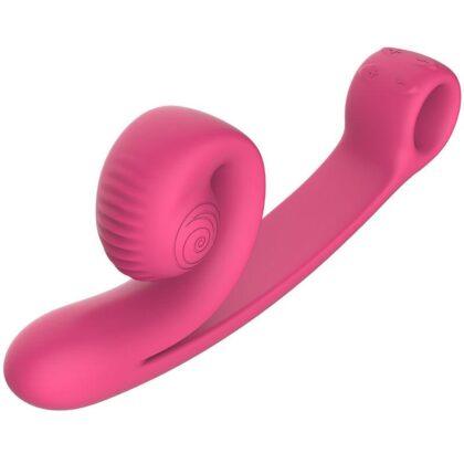 SNAIL VIBE - VIBRADOR CURVO ROSA