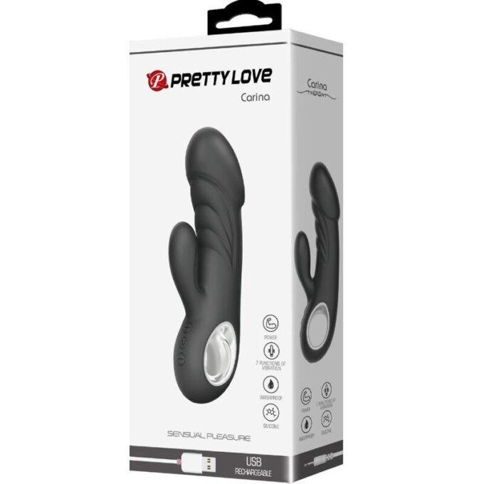 PRETTY LOVE - ANSEL VIBRADOR GY ESTIMULADOR DE PONTOS DO CLITÓRIS