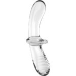 Satisfyer - Double Crystal Dildo Transparent