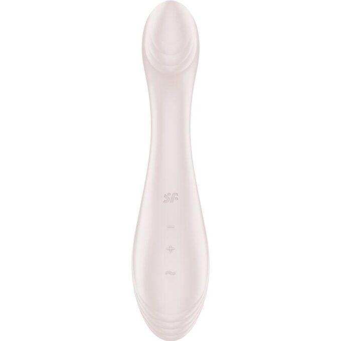SATISFYER - G-FORCE ESTIMULADOR VIBRADOR G-SPOT BEGE
