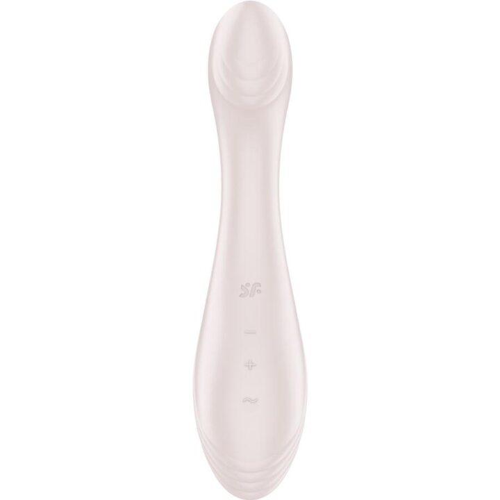 SATISFYER - G-FORCE ESTIMULADOR VIBRADOR G-SPOT BEGE