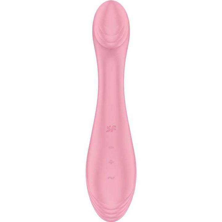 SATISFYER - G-FORCE ESTIMULADOR VIBRADOR G-SPOT ROSA