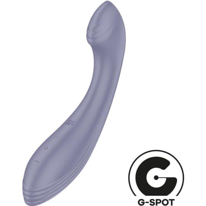 SATISFYER - G-FORCE ESTIMULADOR VIBRADOR G-SPOT VIOLETA