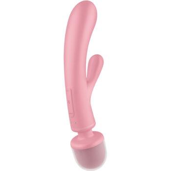 SATISFYER-VIBRATOR-SATISFYER-TRIPLE-LOVER-RABBIT-VIBRATOR-MASSAGER-PINK-1