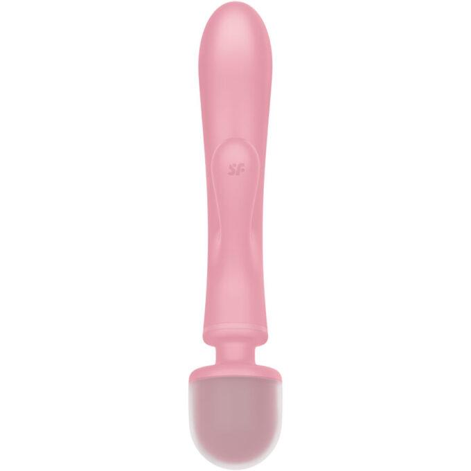 Satisfyer - Triple Lover Rabbit Vibrator Massager Pink