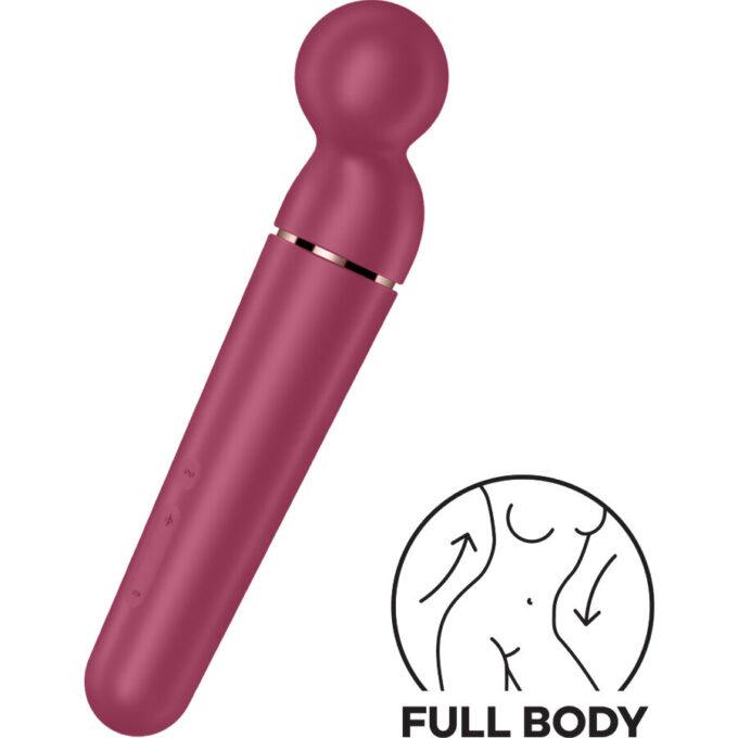 Satisfyer - Planet Wand-er Vibrator Massager Berry