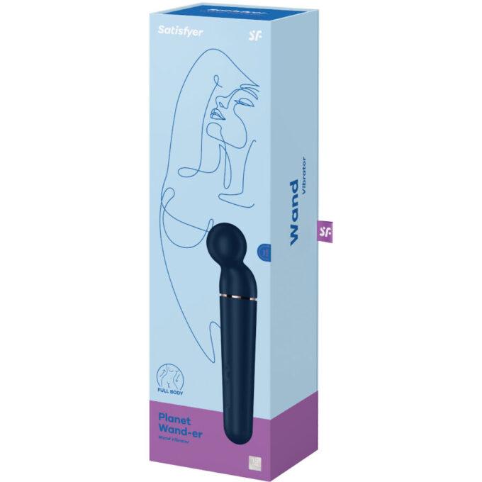 Satisfyer - Planet Wand-er Vibrator Massager Blue