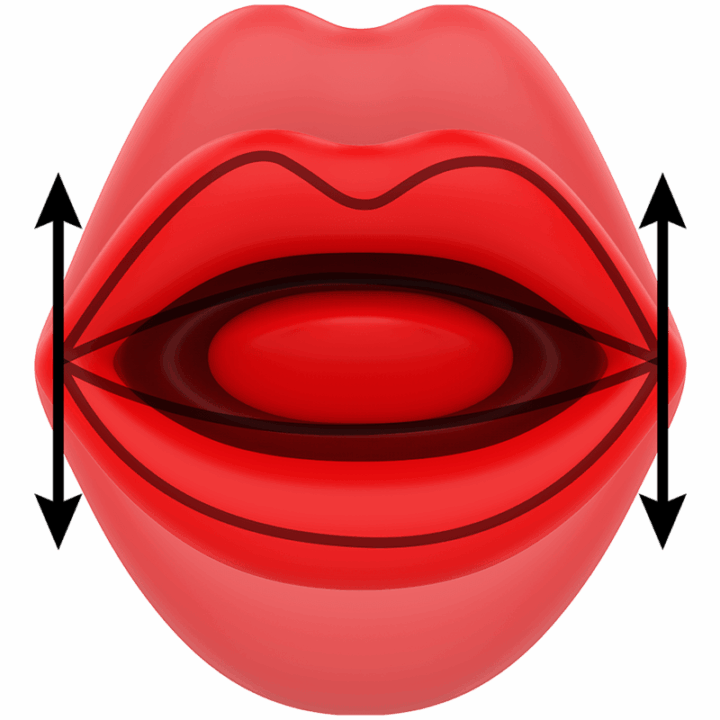 MIA - SIENA TRIPLO PRAZER VIBRANDO + MORDENDO