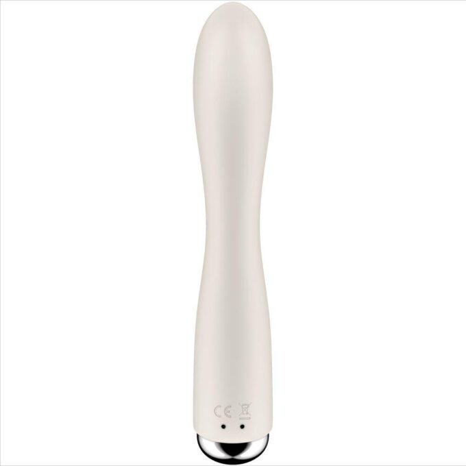 SATISFYER - SPINNING COELHO 1 CLITÓRIS E ESTIMULAO G-SPOT BEGE