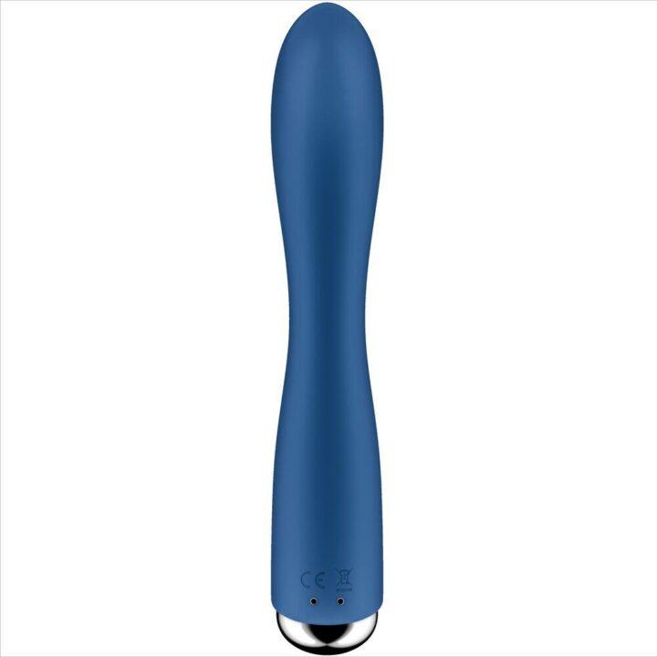 SATISFYER - SPINNING COELHO 1 CLITÓRIS E ESTIMULAO G-SPOT AZUL