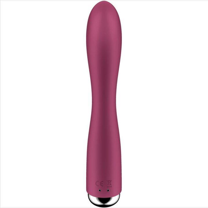 SATISFYER - COELHO GIRATÓRIO 1 CLITÓRIS E ESTIMULAO DE PONTO G VERMELHO