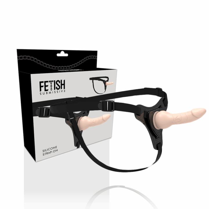 FETISH SUBMISSIVE HARNESS - SILICONE CARNE REALISTA 16CM