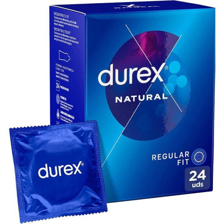 DUREX - PRESERVATIVOS NATURAIS 3 UNIDADES