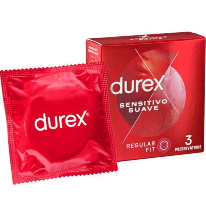 DUREX - PRESERVATIVOS SENSITIVE 3 UNIDADES
