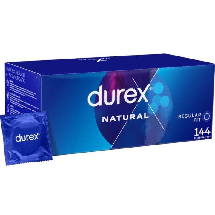DUREX - PRESERVATIVOS NATURAIS 144 UNIDADES