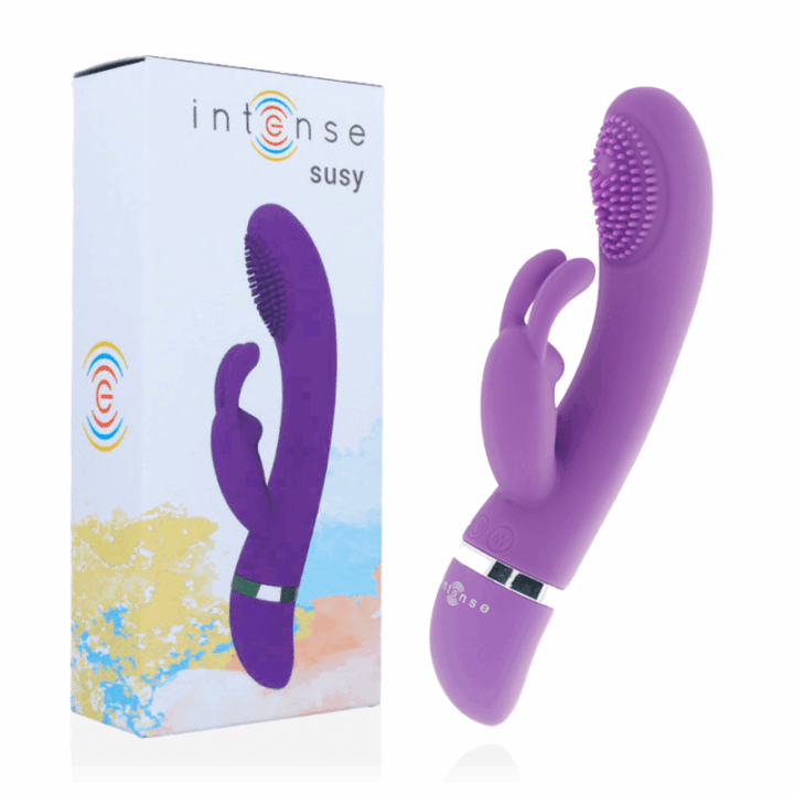 INTENSE - VIBRADOR OSCILANTE SUSY SILICON RABBIT LILAC