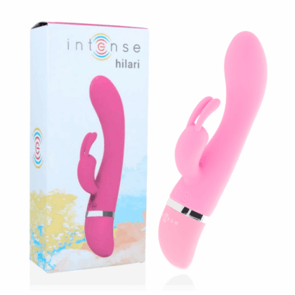 INTENSE - VIBRADOR HILARI ROSA SILICON LUXE