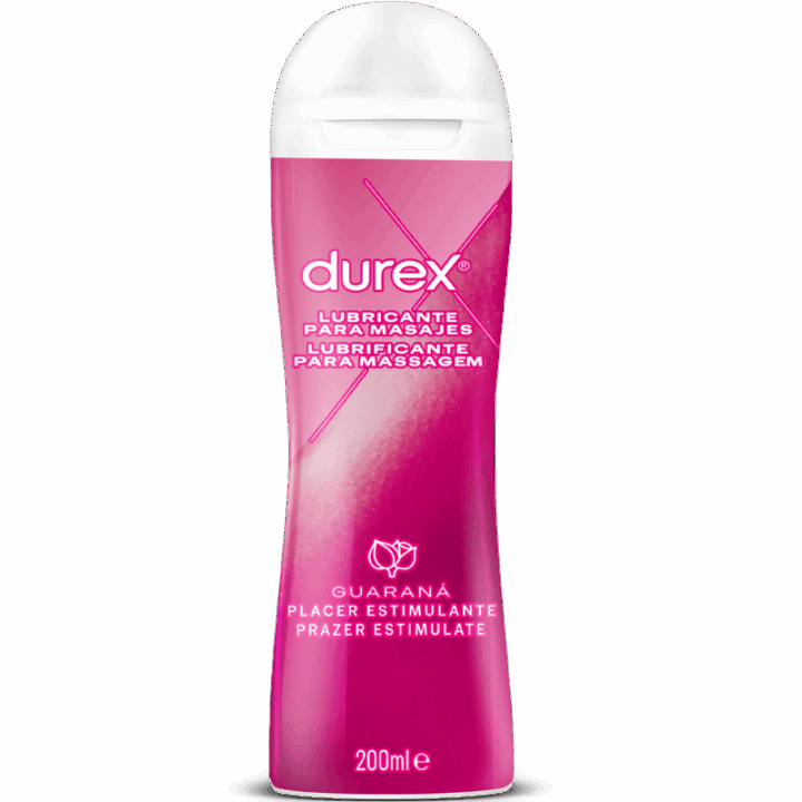 DUREX - GEL LUBRIFICANTE DE MASSAGEM ESTIMULANTE DE GUARANÁ 200 ML