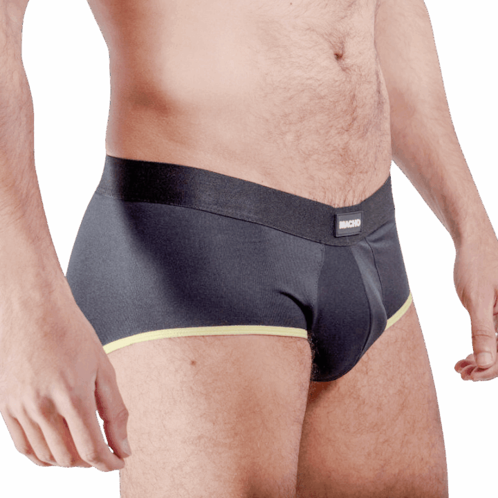 MACHO - MS24A CUECA BRIEF AMARELO ESCURO S