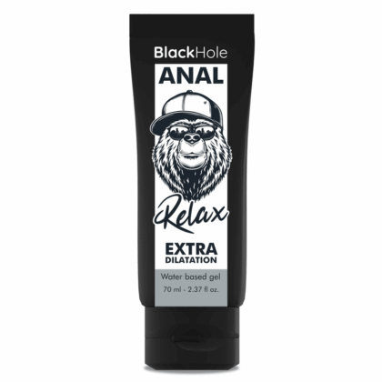 BLACK HOLE - GEL DILATADOR ANAL À BASE DE ÁGUA 70 ML