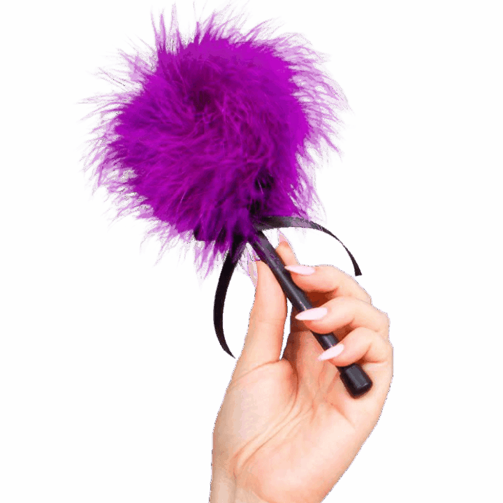 SECRETPLAY - ESPANADOR MARABOU ROXO ROXO