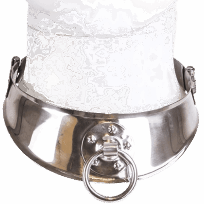 METAL HARD - COLAR DE RETENO COM ANEL